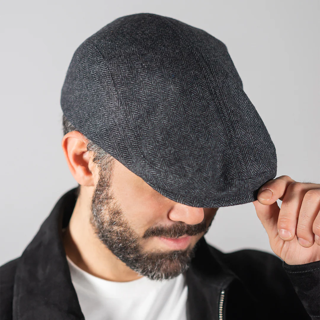 BUGATTI HERITAGE FLAT CAP GREY - Image 3